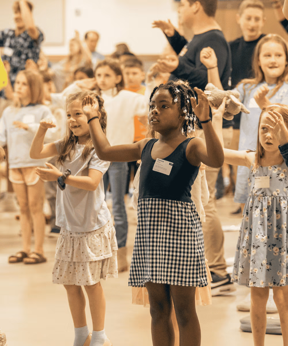 Kids and families at Spring Creek Church