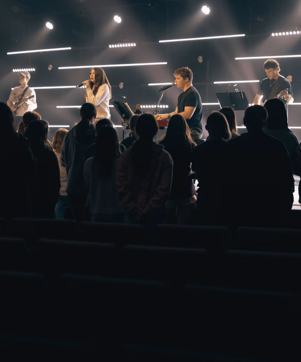 Students and families at Spring Creek Church