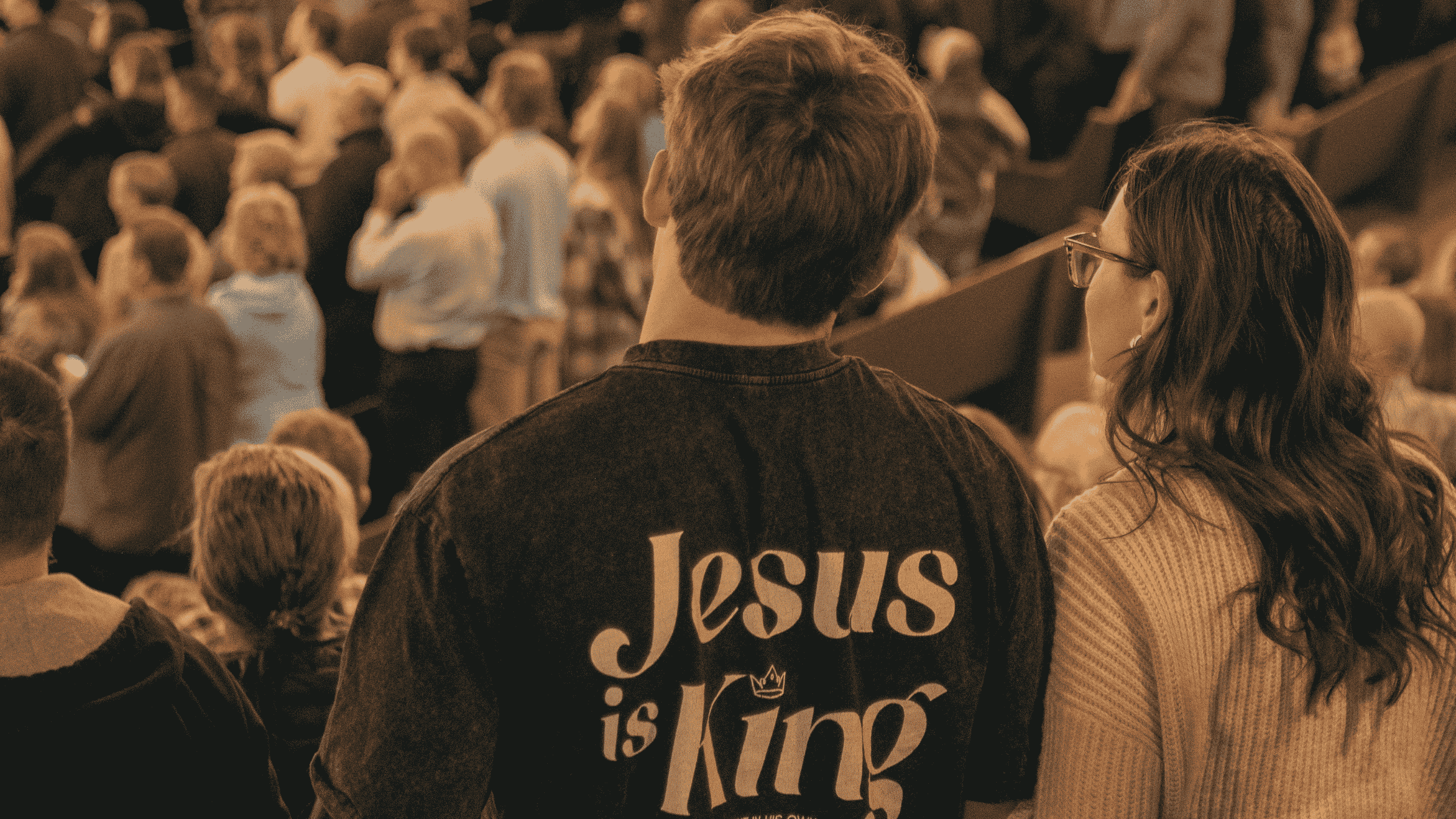 People gathering at Spring Creek Church