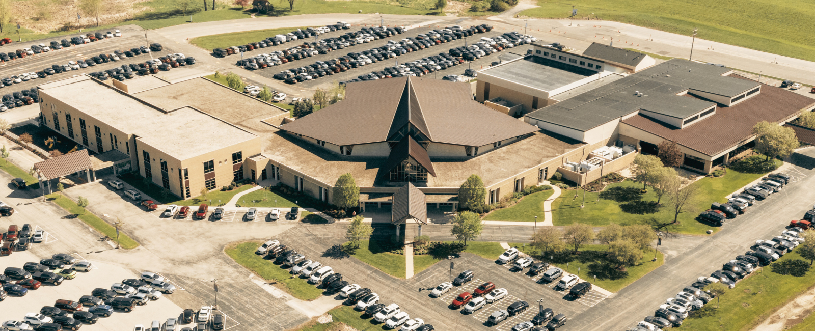 Spring Creek Church on a Sunday morning